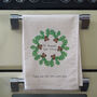 Acorn Personalised Teacher's Tea Towel, thumbnail 3 of 3