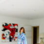 Women's Egyptian Cotton Dressing Gown Sunset, thumbnail 7 of 8