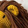 Cedric The Lion Crochet Kit, thumbnail 4 of 9
