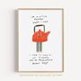 I’m A Little Teapot Kitchen Art Print, thumbnail 1 of 2