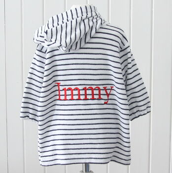 Personalised Child's Hooded Beach Cover Up, 3 of 11
