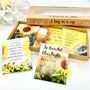 Sunflower Themed Tea Gift | Encouragement Gift | Gardener Gift, thumbnail 1 of 11
