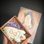 To The Moon And Back Rocket Biscuit And Greetings Card For Fathers Day, thumbnail 6 of 7
