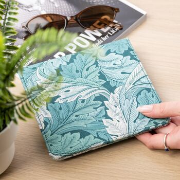 Blue Badge Holder In William Morris Acanthus Teal, 2 of 5