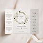 Lily Gatefold Wedding Invitations, thumbnail 1 of 5