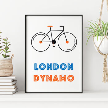 Personalised Cycling Club Print, 4 of 12