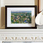 European Village Victorian Landscape Framed Or Unframed, thumbnail 8 of 12