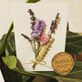Plantable Lavender Mini Bouquet Greeting Card, thumbnail 1 of 2