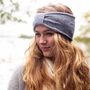 Knitted Alpaca Headband, thumbnail 8 of 8