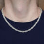 6mm Byzantine Chain Necklace For Men, thumbnail 1 of 3
