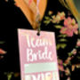 Rose Gold Team Bride Hen Party Vip Pass Lanyard Favours, thumbnail 5 of 12