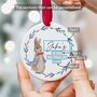 Baby's First Christmas Ornament With Name And Year, thumbnail 2 of 7