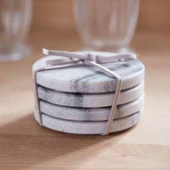 Set Of Four Marble Coasters, 4 of 4