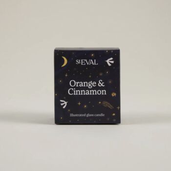 Orange And Cinnamon Glass Christmas Candle, 3 of 3