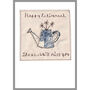 Personalised Watering Can Birthday / Retirement Card, thumbnail 3 of 10