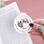 Personalised Special Date Moonphase Metal Bookmark, thumbnail 1 of 7