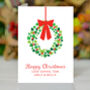 Personalised Sending Love At Christmas Card, thumbnail 4 of 5