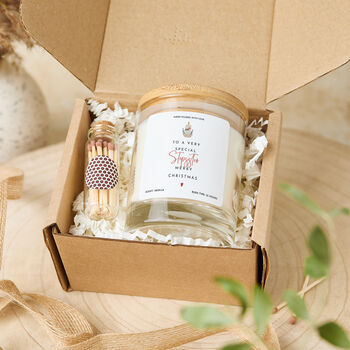 Christmas Gift Candle For Stepsister, 3 of 4