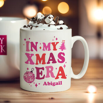 Personalised In My Christmas Era Mug, 3 of 4