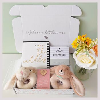 New Baby Twins New Mum And Baby Gift, 2 of 9