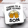 Personalised Mug 'Cheers To A Brilliant Son', thumbnail 3 of 3