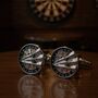 Personalised Dartboard With Darts Cufflinks, thumbnail 8 of 12