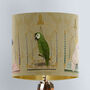 Parrot Swings Lampshade, On Gold, thumbnail 6 of 11