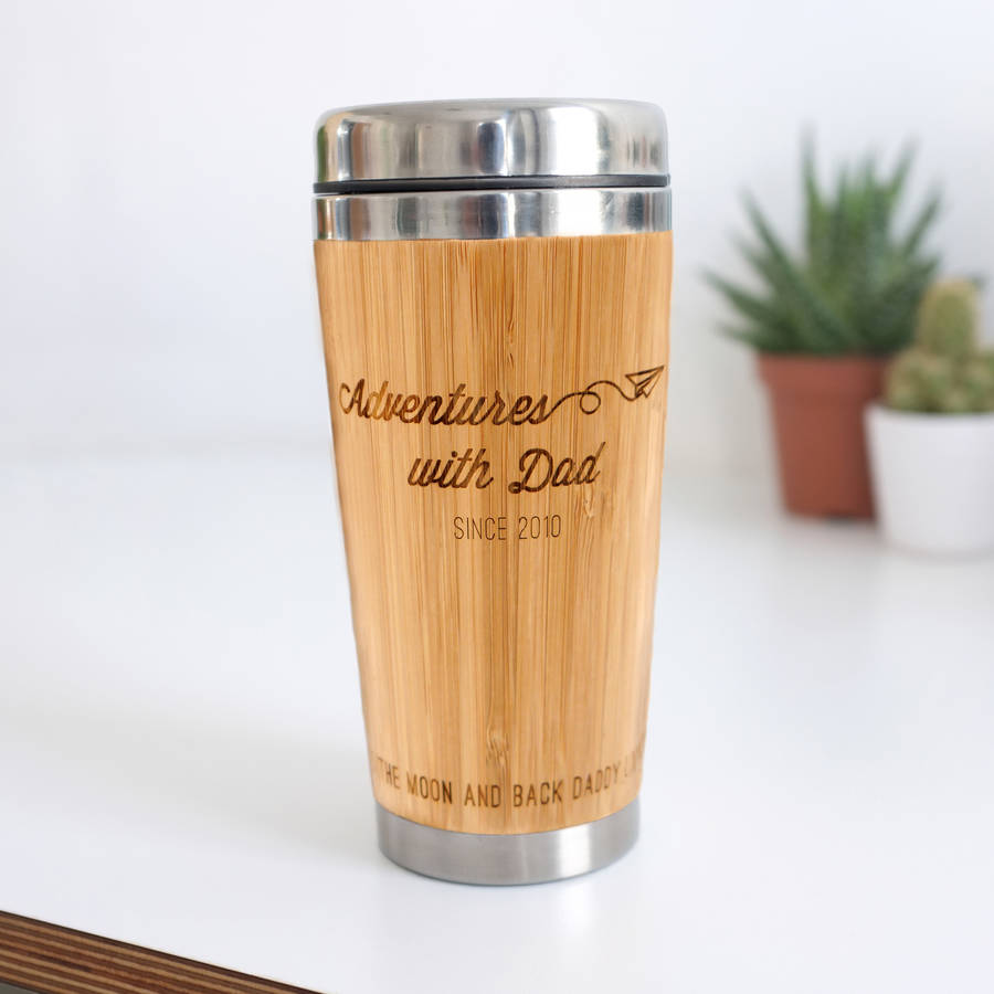Personalised Adventures With Dad Travel Mug, 1 of 5