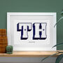 Tottenham, A To Z Football Prints And Posters, thumbnail 1 of 6
