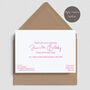 Formal Invitations Eight Styles Thirty Colours, thumbnail 7 of 9