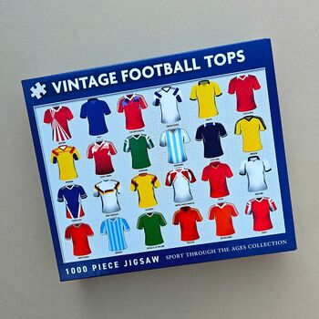 Vintage Football Tops 1000 Piece Jigsaw, 2 of 5