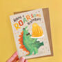 Have A Roar Some Birthday Card, thumbnail 2 of 3