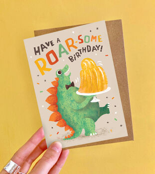Have A Roar Some Birthday Card, 2 of 3