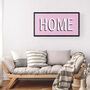 Personalised Word Sign Print With Optional Messages, thumbnail 10 of 12