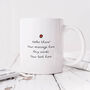 Personalised Mug 'Thinking About Cricket', thumbnail 2 of 3