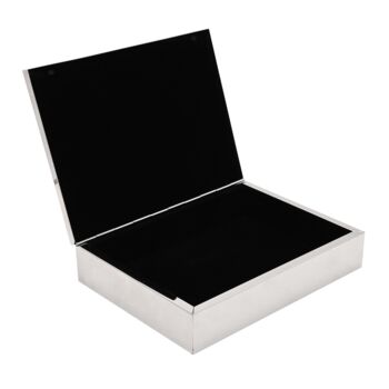 Personalised Contemporary Mirrored Accessories Box, 4 of 4