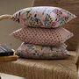 Cushion Embroidered Liberty Print Personalisation, thumbnail 4 of 4