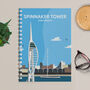 Personalised Spinnaker Tower Diary And Notebook, thumbnail 1 of 10