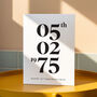 Personalised Milestone Birthday And Special Date Card, thumbnail 9 of 10