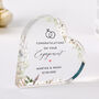 Engagement Gift – Acrylic Plaque Keepsake For Couple, thumbnail 1 of 3