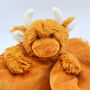 Highland Brown Cow Comforter/Finger Puppet Gift Boxed, thumbnail 8 of 11