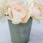 Artificial Soft Apricot Peony Bunch, thumbnail 7 of 8