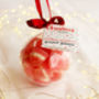 Strawberry And Prosecco Gummies Christmas Bauble, thumbnail 2 of 3
