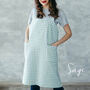 Minimalist Cotton Pinafore Apron For Women, thumbnail 9 of 12