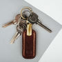 Luxury Leather Key Ring. 'The Ponte', thumbnail 1 of 9