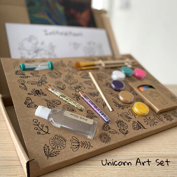 Make A Unicorn Arts And Crafts Gift Set For Children, 7 of 11