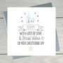 Christening Personalised Greeting Card, thumbnail 2 of 3