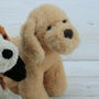 Cuddly Companion Golden Puppy Dog Soft Toy, thumbnail 4 of 7