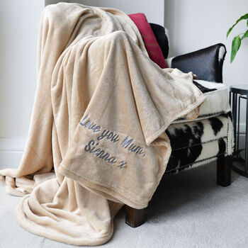 Personalised Soft Snuggle Blanket, 3 of 12