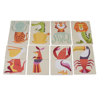 Colourful Creatures Heads And Tails Game, 4 of 4